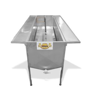 Mesa dupla com aba